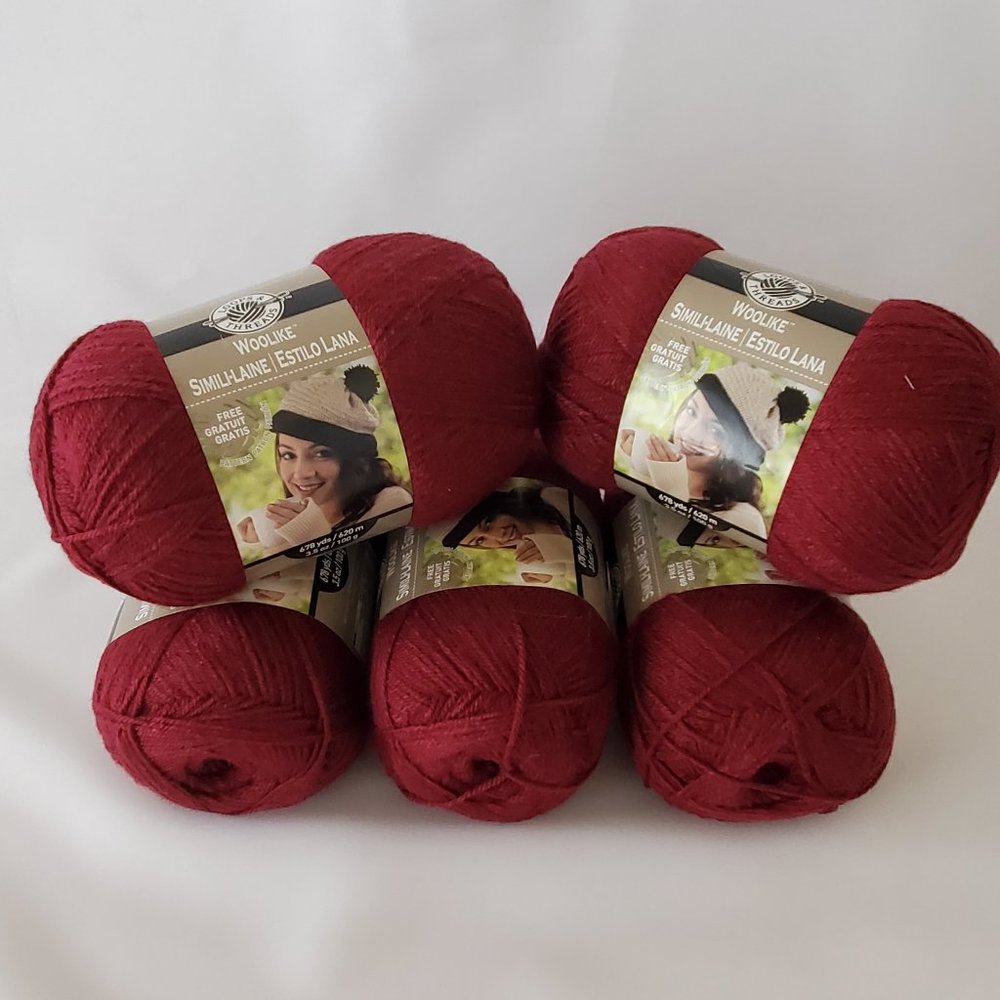 5 Loops & Threads Woolike in Mauve